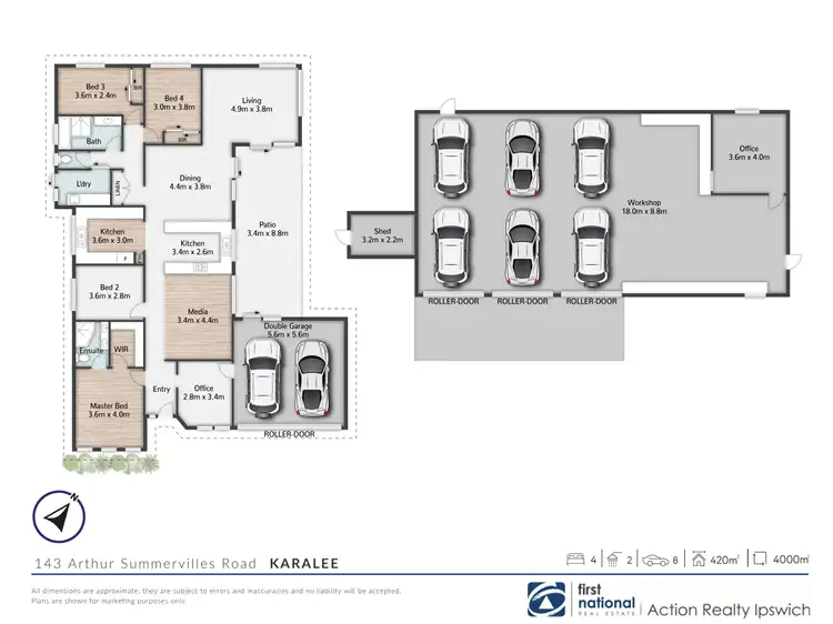 Floorplan of Homely house listing, 143 Arthur Summervilles Road, Karalee QLD 4306