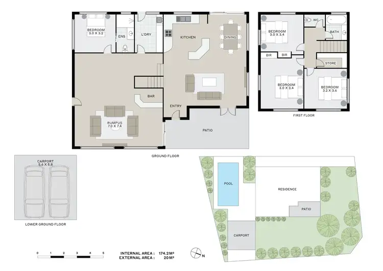 Floorplan of Homely house listing, 2 Glasgow Avenue, Mount Louisa QLD 4814
