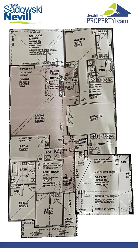 Floorplan of Homely house listing, 21 Dorset Drive, Deepdale WA 6532