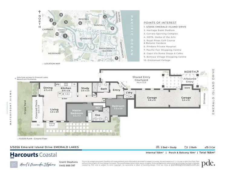 Floorplan of Homely house listing, 5/5056 Emerald Island Drive, Carrara QLD 4211