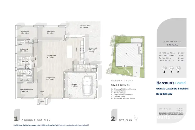 Floorplan of Homely house listing, 7A Garden Grove, Carrara QLD 4211