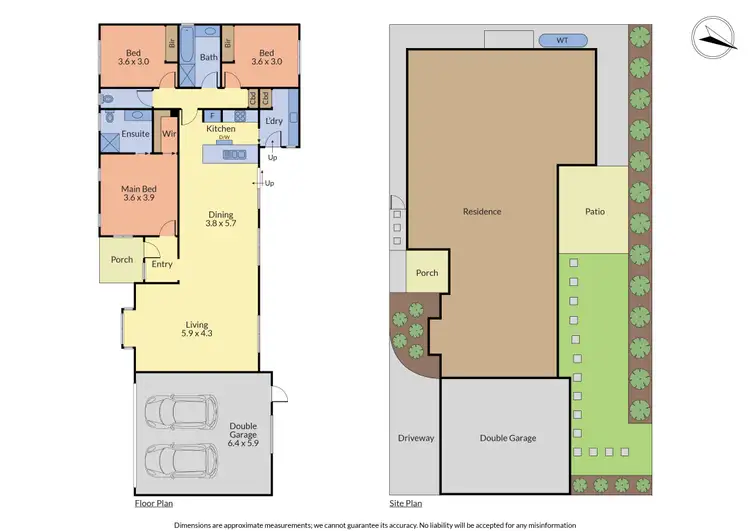 Floorplan of Homely unit listing, 2/2 Kent Street, Knoxfield VIC 3180