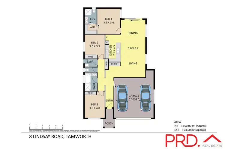 Floorplan of Homely house listing, 8 Lindsay Road, Tamworth NSW 2340