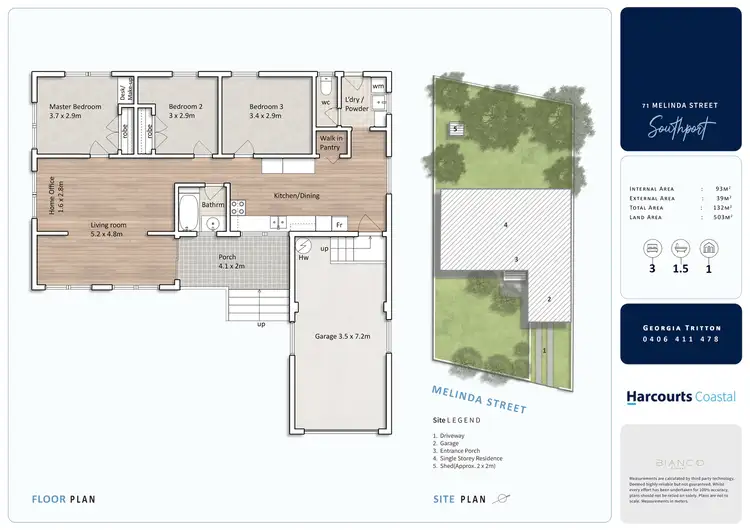 Floorplan of Homely house listing, 71 Melinda Street, Southport QLD 4215