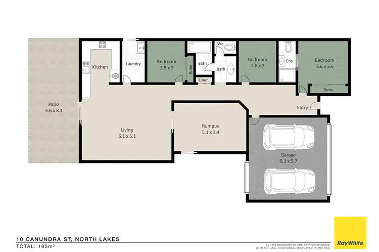 Floorplan of Homely house listing, 10 Canundra Street, North Lakes QLD 4509