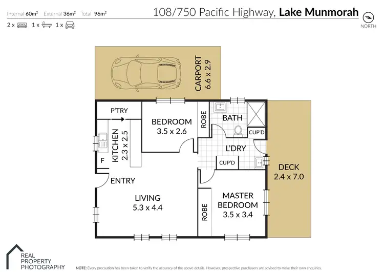 Floorplan of Homely house listing, 108/750 Pacific Highway, Lake Munmorah NSW 2259