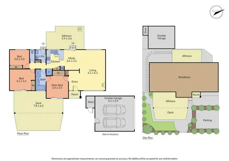 Floorplan of Homely unit listing, 1/1080 Stud Road, Rowville VIC 3178