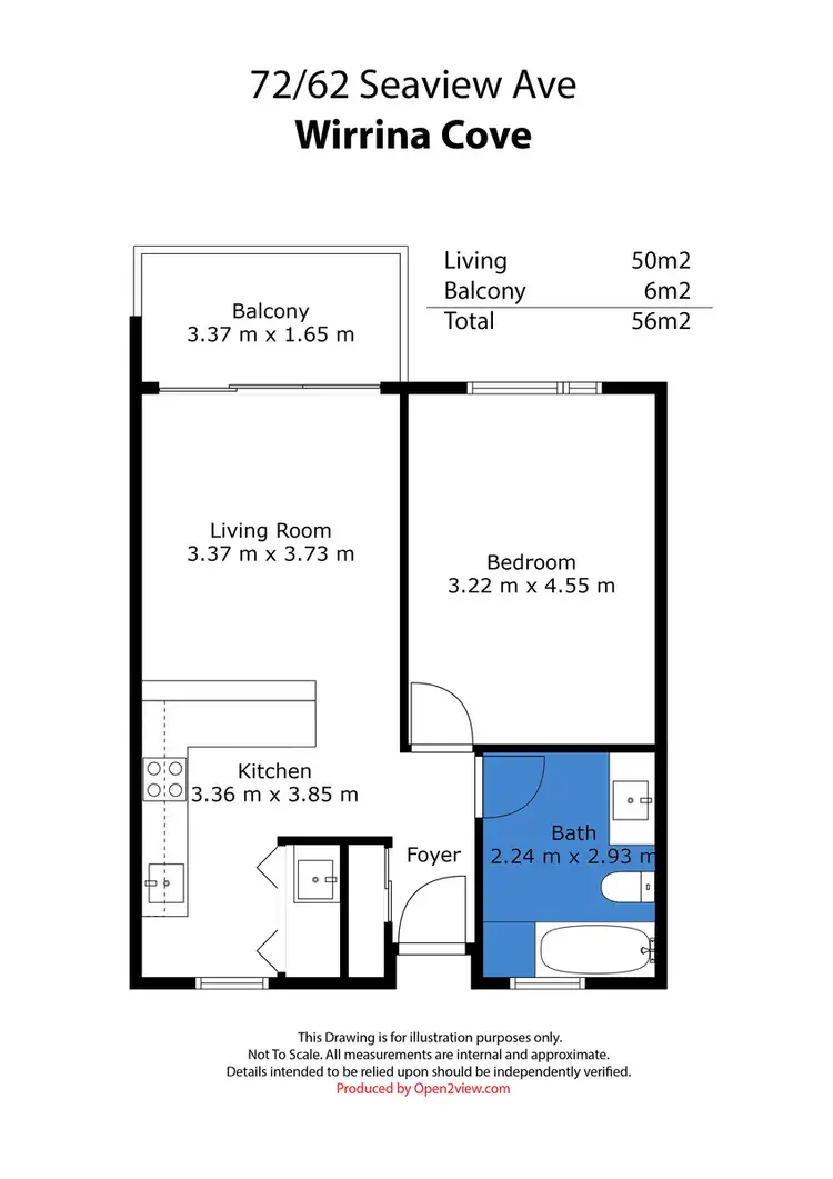 Floorplan of Homely unit listing, 72/62 Seaview Avenue, Wirrina Cove SA 5204