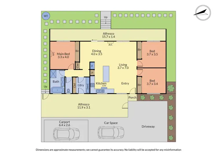 Floorplan of Homely house listing, 122A Edward Road, Chirnside Park VIC 3116