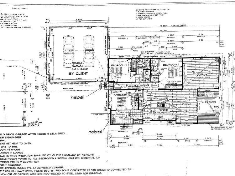 Floorplan of Homely house listing, 30 South Crescent, Eildon VIC 3713