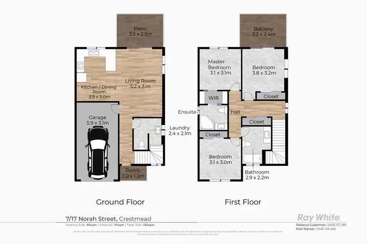 Floorplan of Homely townhouse listing, 7/17 Norah Street, Crestmead QLD 4132