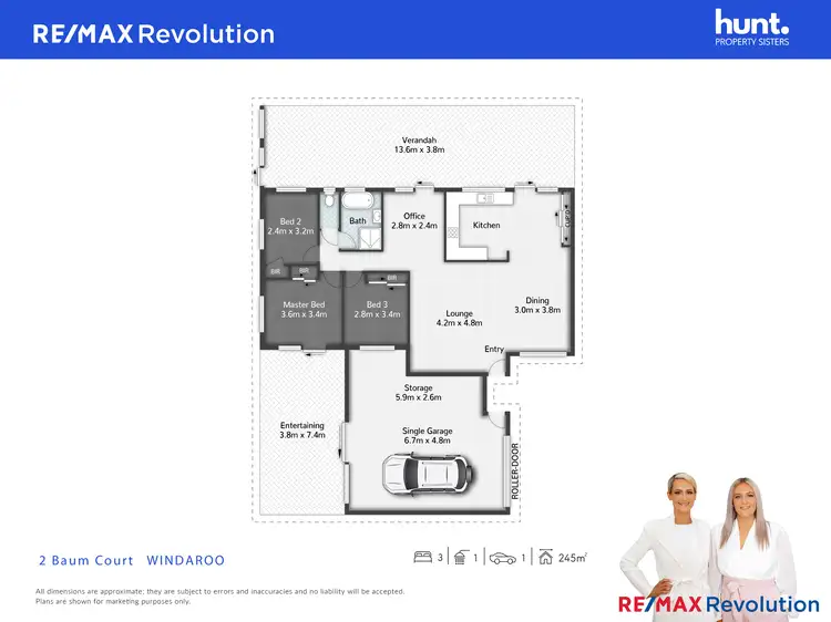 Floorplan of Homely house listing, 2 Baum Court, Windaroo QLD 4207