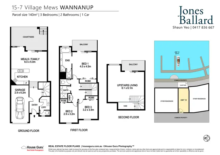 Floorplan of Homely house listing, 15/7 Village Mews, Wannanup WA 6210