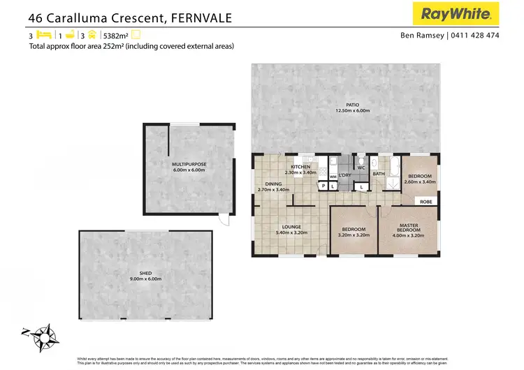 Floorplan of Homely house listing, 46 Carralluma Crescent, Fernvale QLD 4306