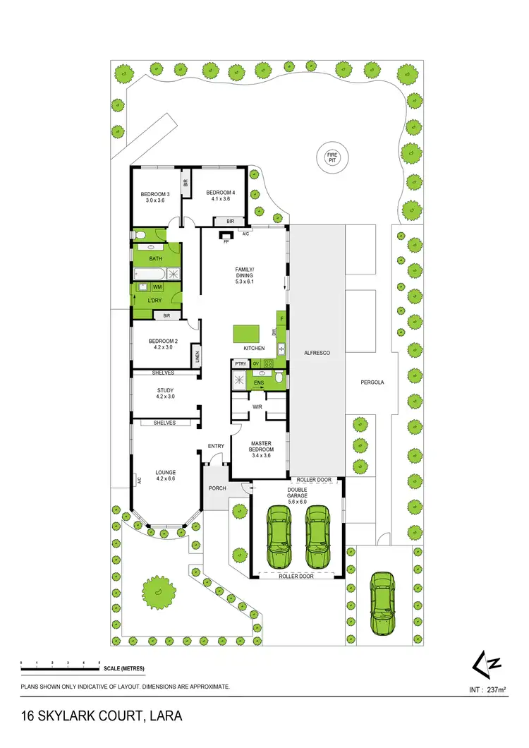 Floorplan of Homely house listing, 16 Skylark Court, Lara VIC 3212