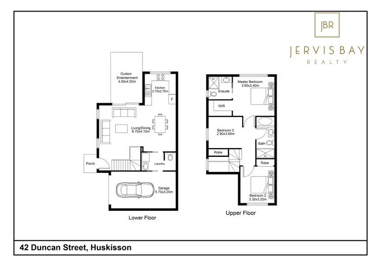 Floorplan of Homely townhouse listing, 1/42 Duncan Street, Huskisson NSW 2540