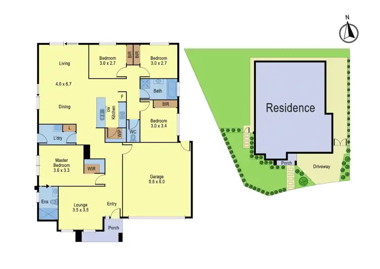 Floorplan of Homely house listing, 13 Metropolis Way, Donnybrook VIC 3064