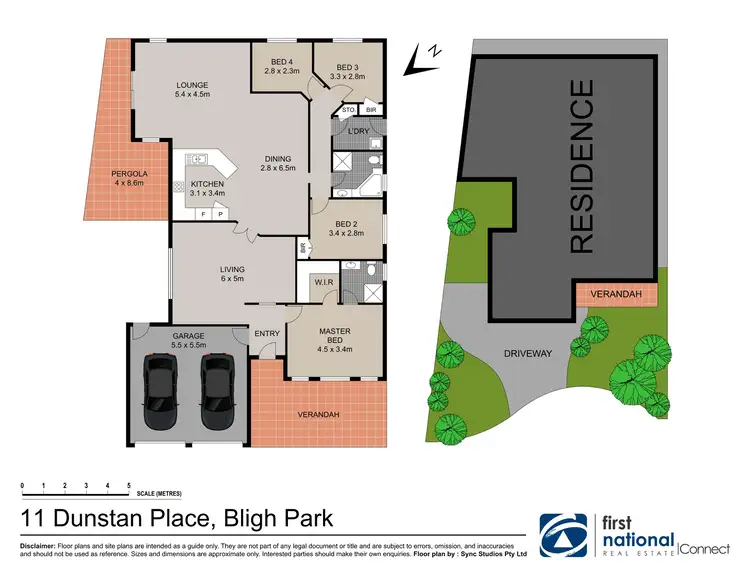 Floorplan of Homely house listing, 11 Dunstan Pl, Bligh Park NSW 2756