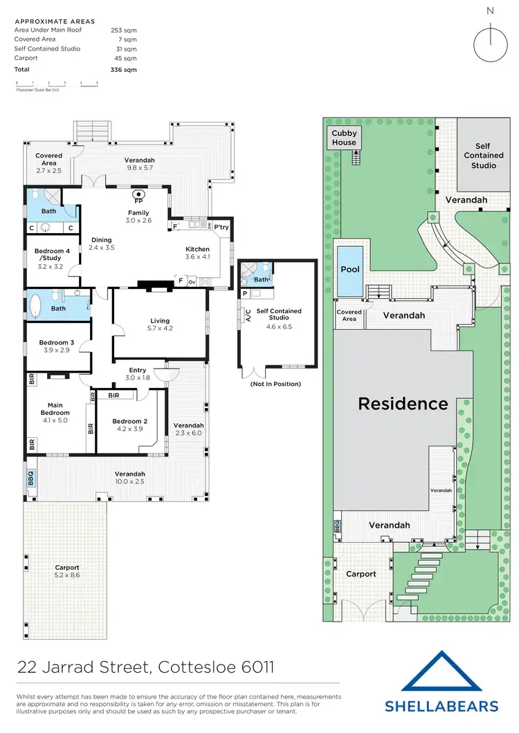 Floorplan of Homely house listing, 22 Jarrad Street, Cottesloe WA 6011