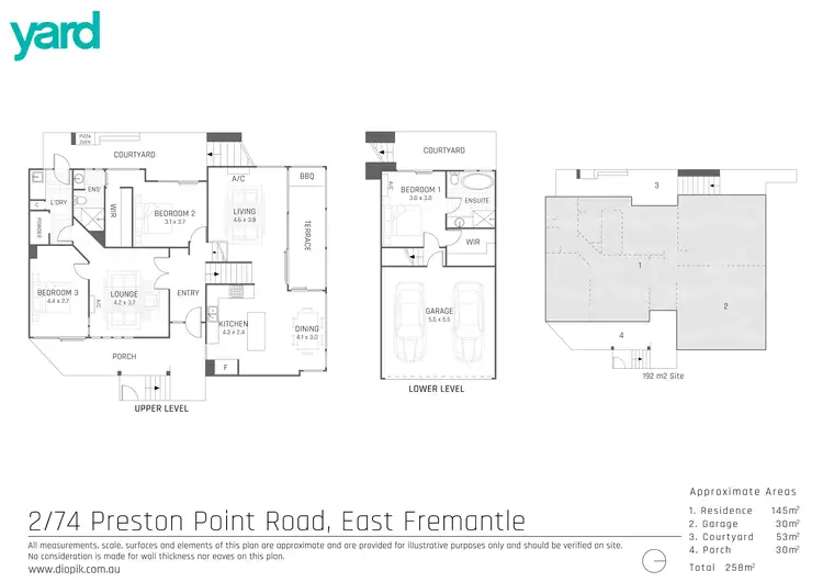 Floorplan of Homely house listing, 2/74 Preston Point Road, East Fremantle WA 6158