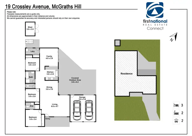 Floorplan of Homely house listing, 19 Crossley Avenue, Mcgraths Hill NSW 2756