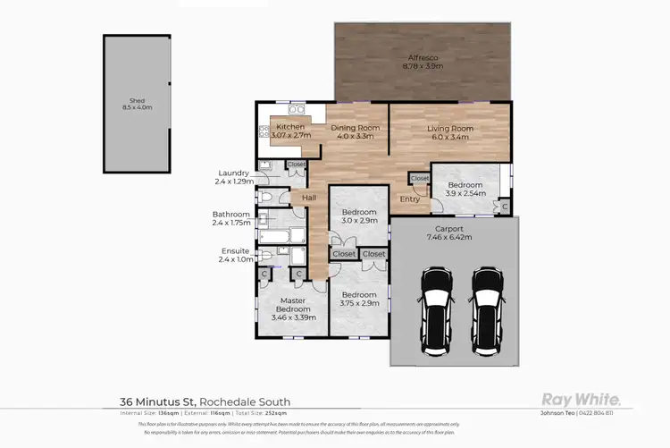 Floorplan of Homely house listing, 36 Minutus Street, Rochedale South QLD 4123