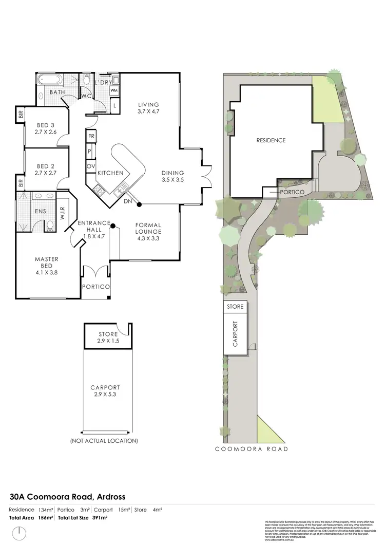 Floorplan of Homely house listing, 30A Coomoora Road, Ardross WA 6153