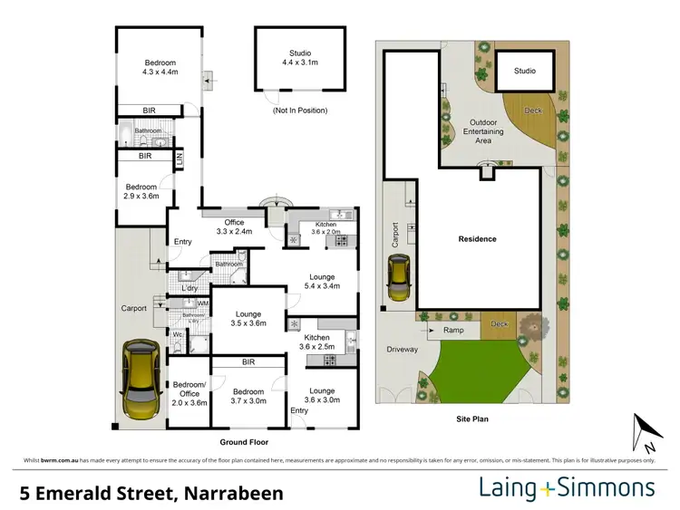 Floorplan of Homely house listing, 5 Emerald Street, Narrabeen NSW 2101