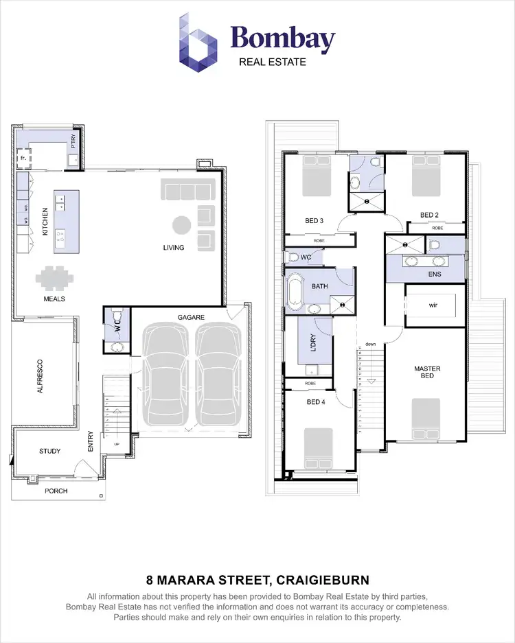 Floorplan of Homely house listing, 8 Marara Street, Craigieburn VIC 3064