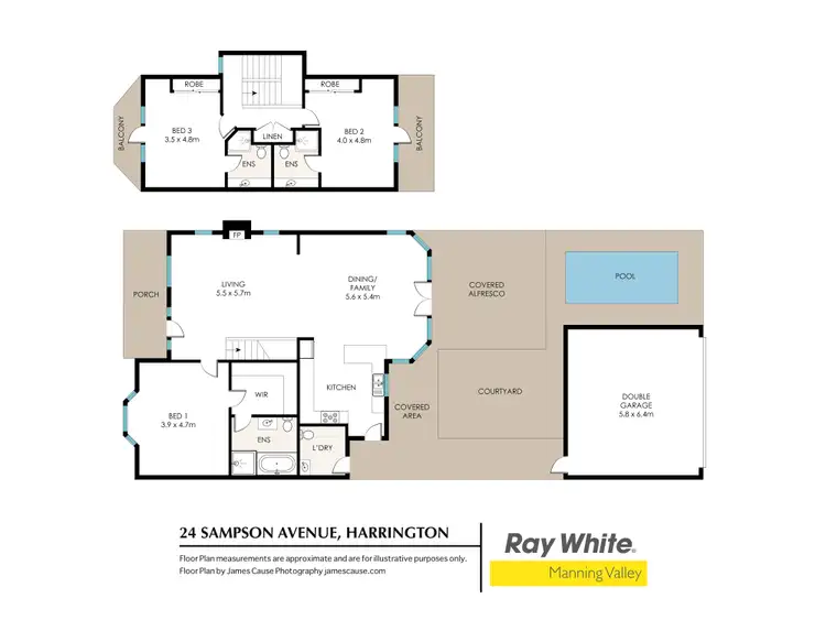 Floorplan of Homely townhouse listing, 24 Sampson Avenue, Harrington NSW 2427