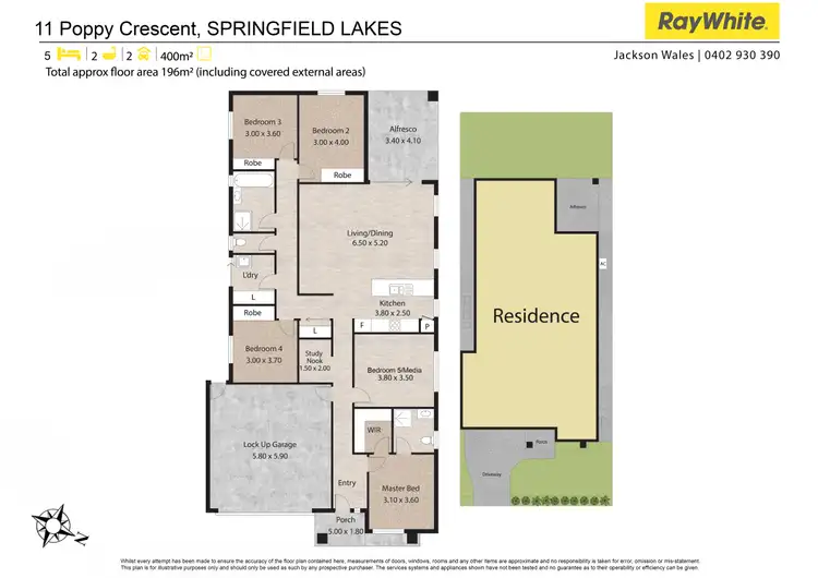 Floorplan of Homely house listing, 11 Poppy Crescent, Springfield Lakes QLD 4300