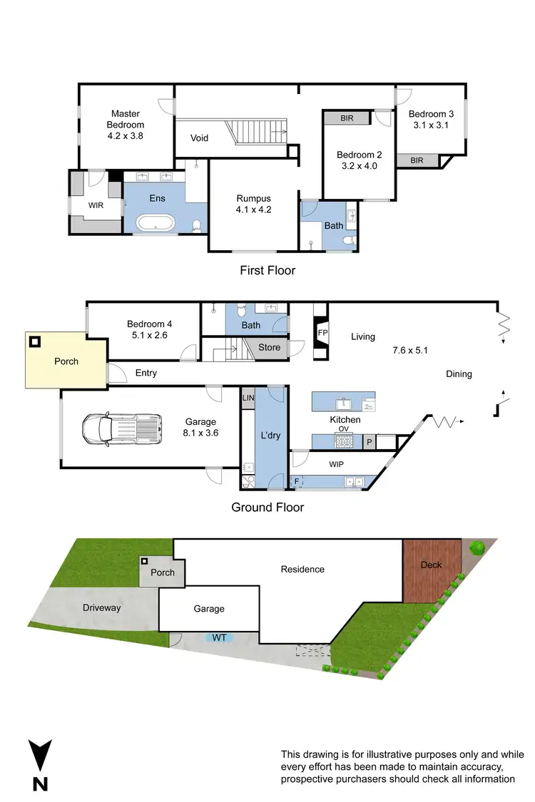 Floorplan of Homely townhouse listing, 11A Cromer Crescent, Mulgrave VIC 3170
