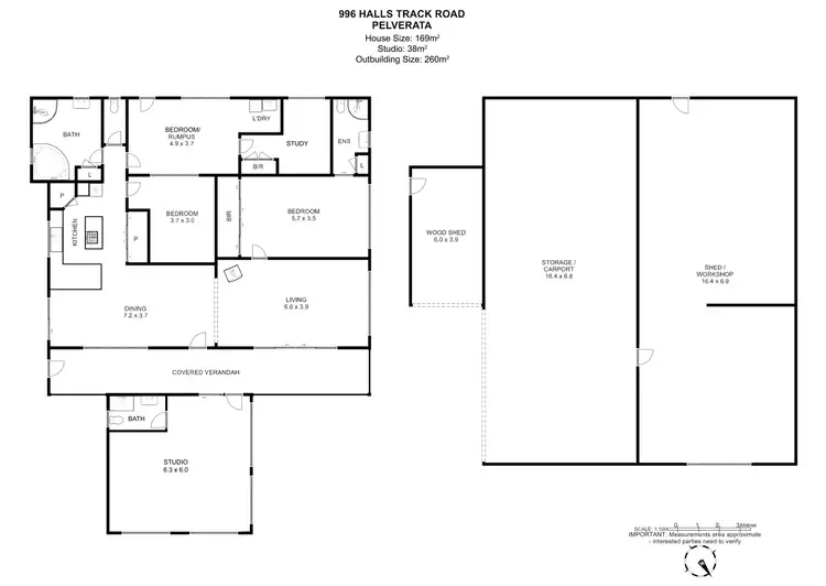 Floorplan of Homely house listing, 996 Halls Track Road, Pelverata TAS 7150
