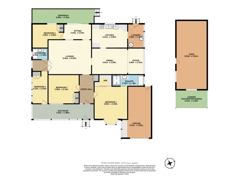 Floorplan of Homely house listing, 213 Rothery Street, Bellambi NSW 2518