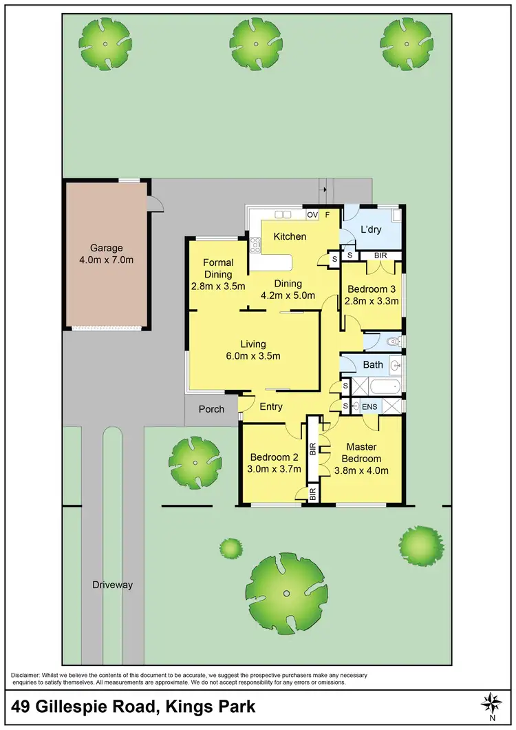 Floorplan of Homely house listing, 49 Gillespie Road, St Albans VIC 3021