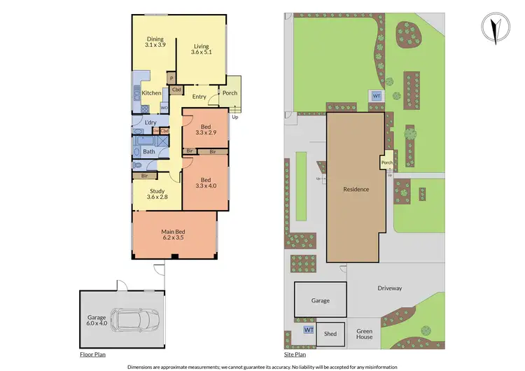 Floorplan of Homely house listing, 1 Orna Street, Ferntree Gully VIC 3156