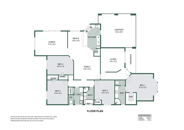 Floorplan of Homely house listing, 15 Dorneywood Crescent, Erskine WA 6210