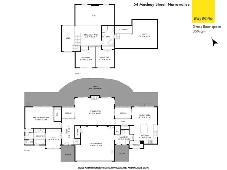 Floorplan of Homely house listing, 54 Macleay Street, Narrawallee NSW 2539