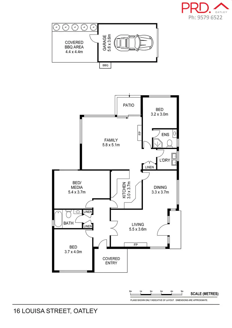 Floorplan of Homely house listing, 16 Louisa Street, Oatley NSW 2223