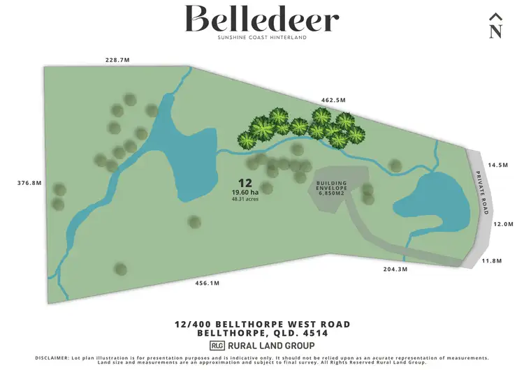 Floorplan of Homely rural property listing, 12/400 Bellthorpe West Road, Bellthorpe QLD 4514