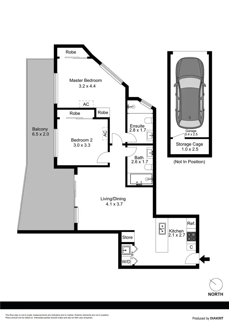 Floorplan of Homely apartment listing, 7/319-323 Peats Ferry Road, Asquith NSW 2077