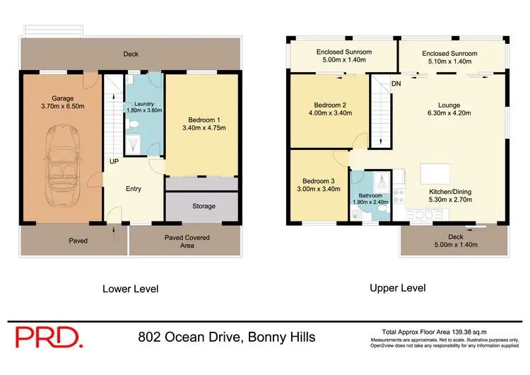 Floorplan of Homely house listing, 802 Ocean Drive, Bonny Hills NSW 2445