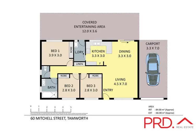 Floorplan of Homely house listing, 60 Mitchell Street, Tamworth NSW 2340