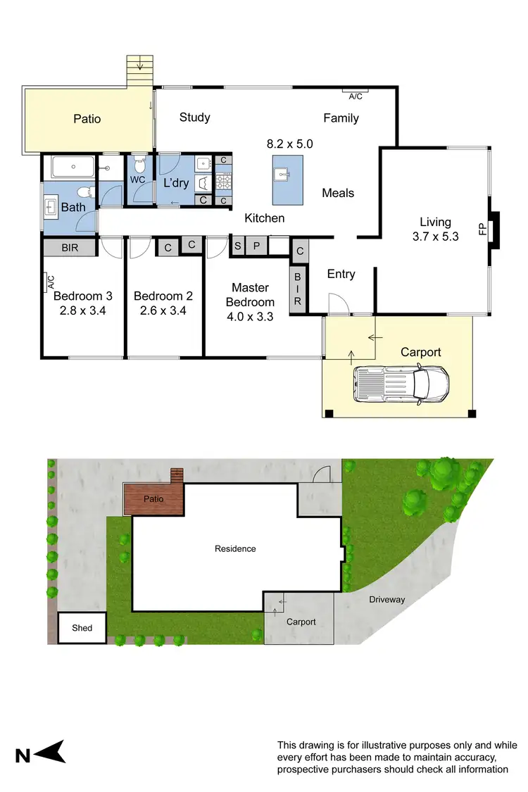 Floorplan of Homely unit listing, 1/9 Palm Beach Crescent, Mount Waverley VIC 3149