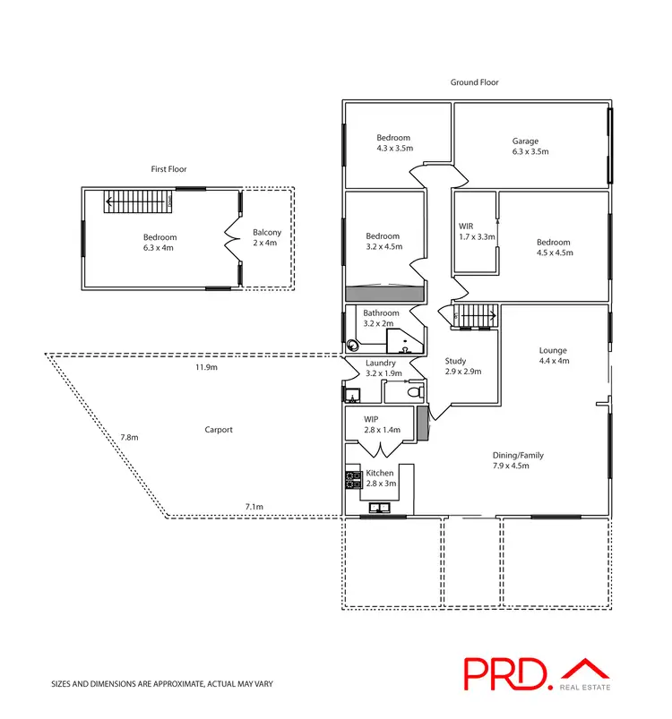 Floorplan of Homely house listing, 10a Boobook Avenue, Cardross VIC 3496