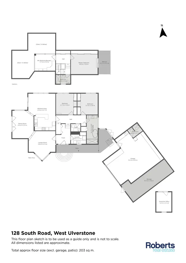 Floorplan of Homely house listing, 128 South Road, West Ulverstone TAS 7315
