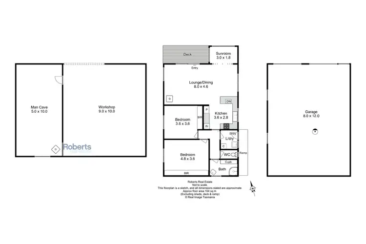 Floorplan of Homely house listing, 19349 Bass Highway, Rocky Cape TAS 7321