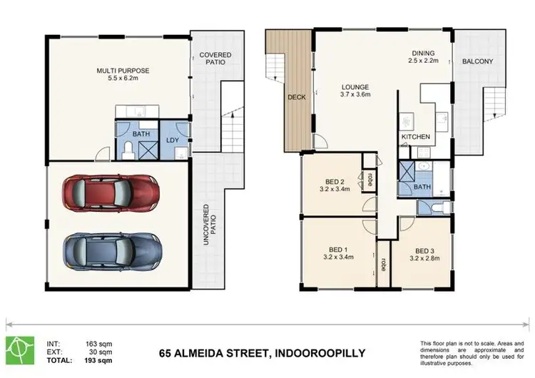 Floorplan of Homely house listing, 65 Almeida Street, Indooroopilly QLD 4068