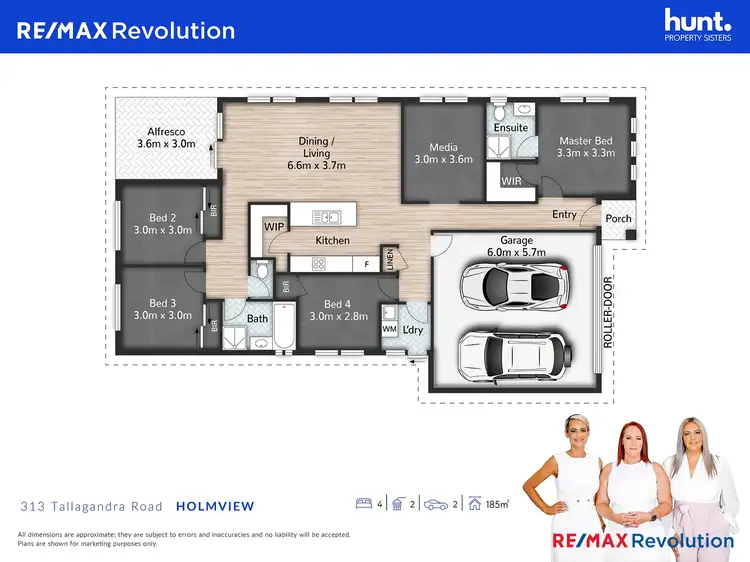 Floorplan of Homely house listing, 313 Tallagandra Road, Holmview QLD 4207