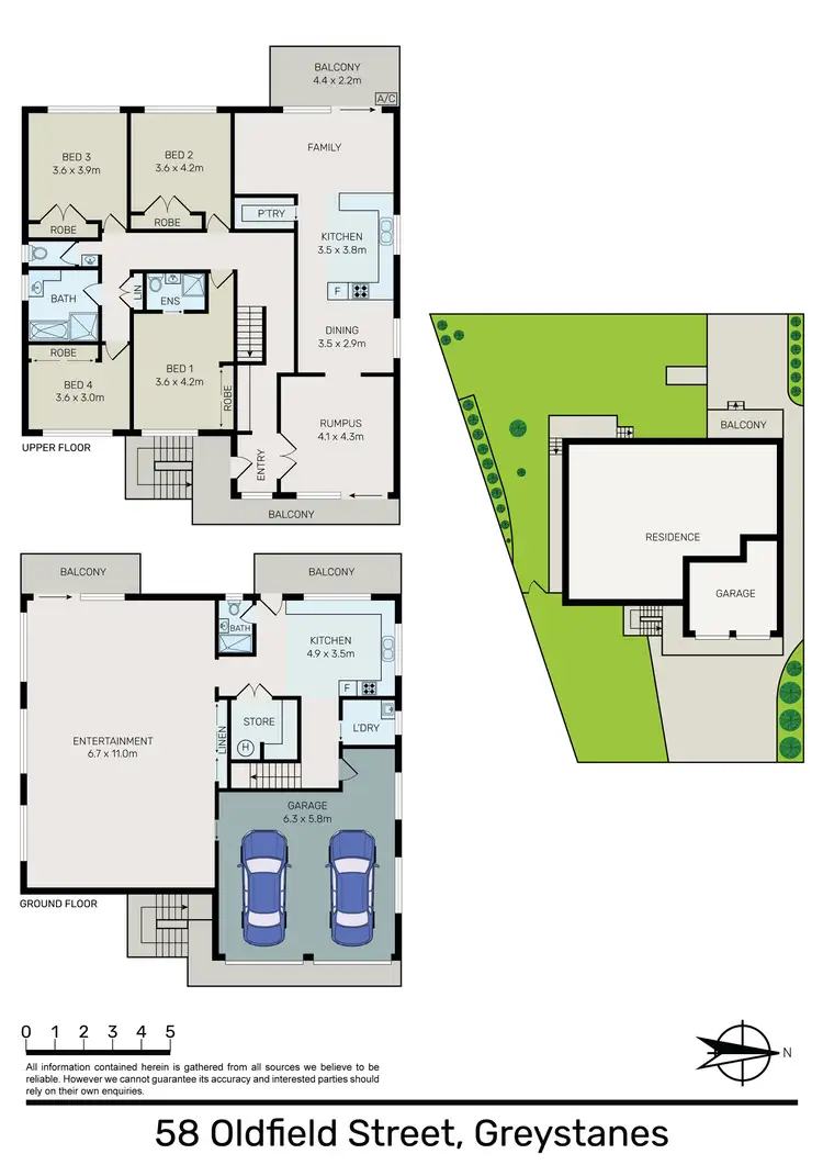 Floorplan of Homely house listing, 58 Oldfield Street, Greystanes NSW 2145
